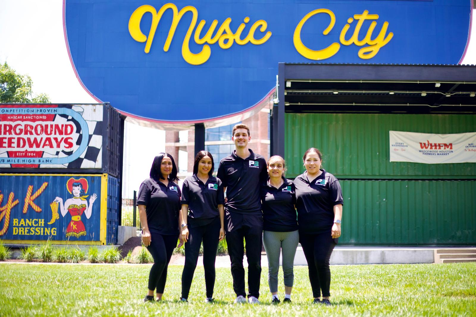 P3 Cleaning Co team in Nashville